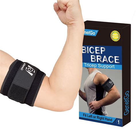Buy Bicep & Tricep Tendonitis Brace Compression Sleeve - Pain for Bicep ...
