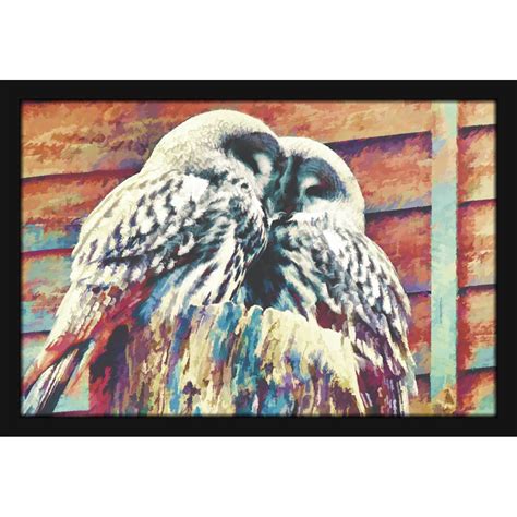 Mad Masters Owl Ullu Painting Aesthetic Hanging Photo Frame Decorative ...