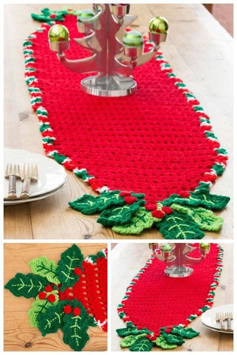 Image result for Filet Crochet Christmas Table Runner Patterns