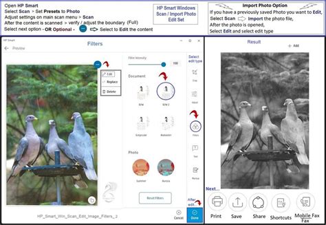HP Smart App Scanning 的图像结果