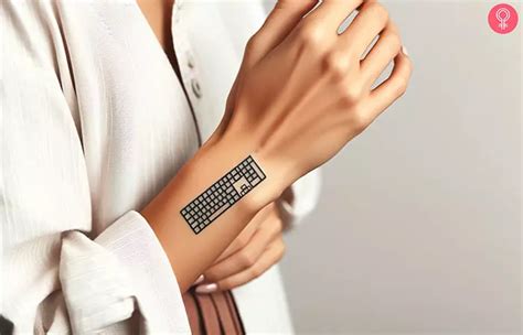 Image result for Computer Keyboard Tattoo