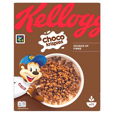 Cereais Chocolate Krispies Kellogg's - emb. 330 gr | Continente Online