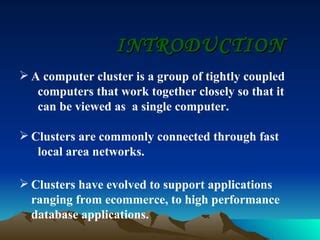 Image result for What Is a Computer Cluster
