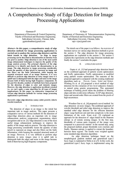 Edge Detection for Image - 2017 International Conference on Innovations ...