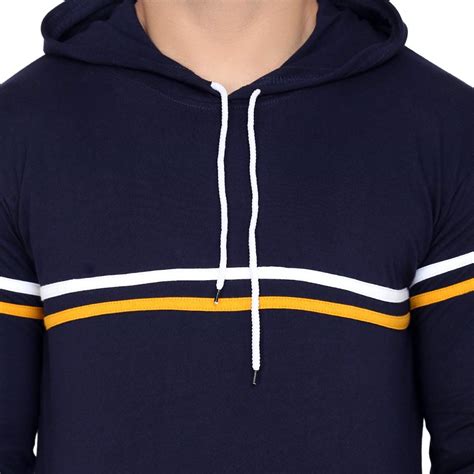 Buy UKY COLLECTION Men's Stylish Hoodies Regular Fit T-Shirts and Solid ...
