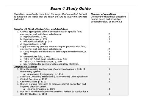 Choose appropriate clinical assessments for specific fluid - Exam 4 ...