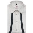 Charaghdin.com - Combination White Shirt