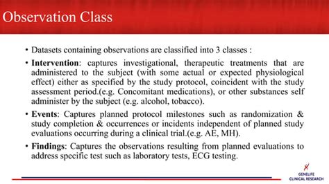 Image result for CDISC SDTM Example
