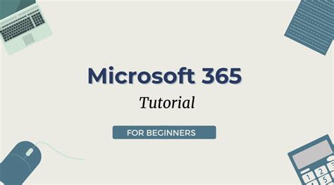 Tutorial for Excel 365 的图像结果