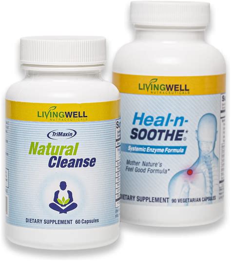 Amazon.com: HEAL-N-SOOTHE Natural Cleanse Supplement Proteolytic Enzyme ...
