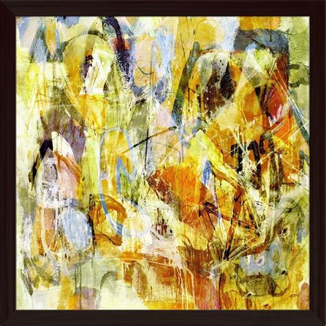 ArtzFolio Abstract Artwork D9 Canvas Painting Dark Brown Wood Frame 12 ...