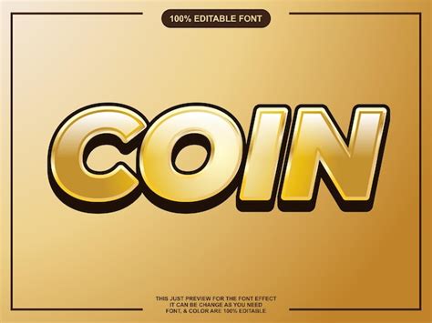 Editable text style font effect | Premium Vector