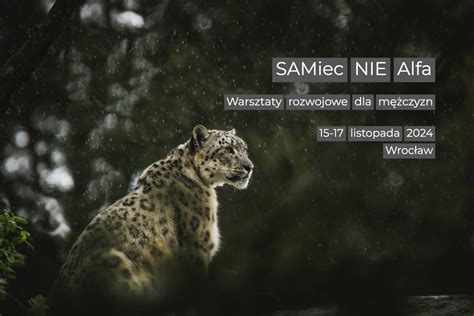 SAMiec NIE Alfa. Warsztaty dla mężczyzn, których ciekawi cały alfabet ...