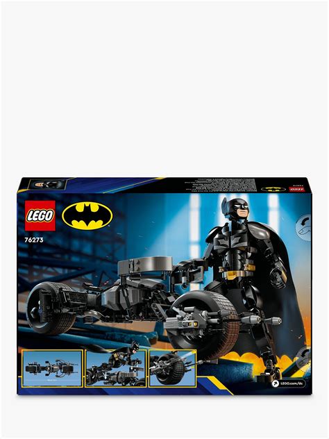 LEGO DC 76273 Batman Construction Figure and the Bat-Pod Bike