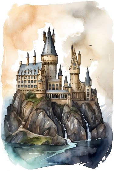 Image result for Hogwarts Acrylic Tutorial