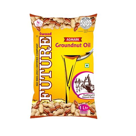 Future Swaad Agmark Groundnut Oil Pouch 1 ltr : Amazon.in: Grocery ...
