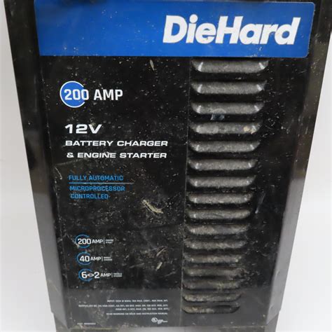 DieHard 71331 200 Amp 12V Smart Wheel Battery Charger (Local Pick-Up Only)