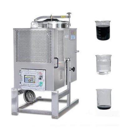 Brand new solvent vacuum distillation machine industrial alcohol ...