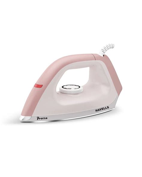 HAVELLS PRESSA 1100 W Dry Iron (Peach)
