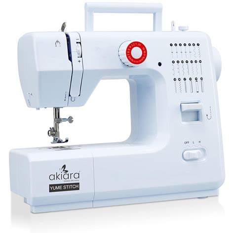 Akiara Stiching Machine with 20 Stitch Patterns, Reverse Stitch, Sewing ...