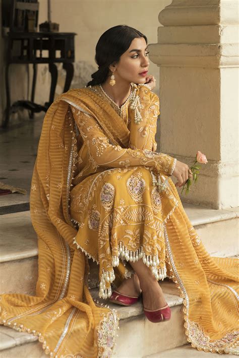Afrozeh Dhoop Kinaray Luxury Formals – Ghazal – YourLibaas