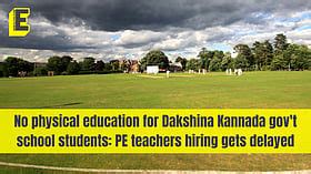 No physical education for Dakshina Kannada gov't school students as ...