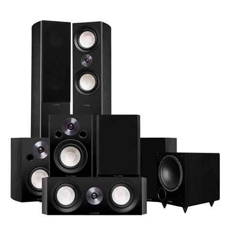 Buy Fluance Reference Surround Sound Home Theater 7.1 Channel Speaker ...