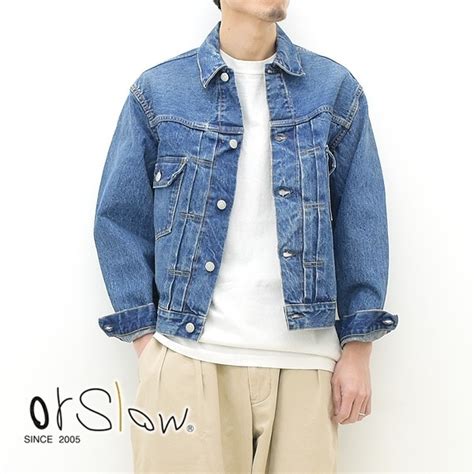 orSlow オアスロウ TYPE2 50'S DENIM JACKET 2nd デニムジャケット Gジャン 2years Wash 01 ...