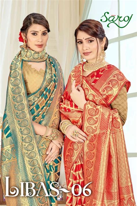 Saroj Libaas 6 Festive Wear Organza Designer Saree Collection