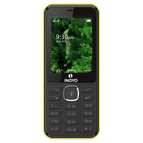 Inoyo i9 Yellow Dual SIM Mobile Phone (2000 mAh Battery, 2.4 Inch ...