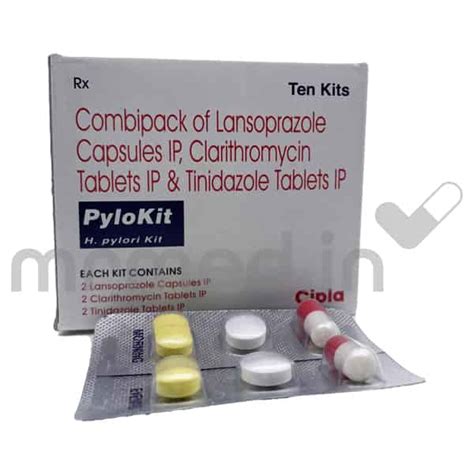 Buy Pylokit Tablet Online: Uses, Price, Dosage, Instructions, Side ...
