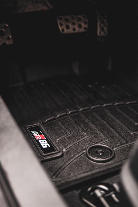 It's the little things - WeatherTech floor mats w/ StickerFab GR86 ...