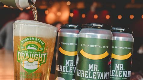 Mr. Irrelevant gets his own Wisconsin collab beer for 2025 NFL Draft