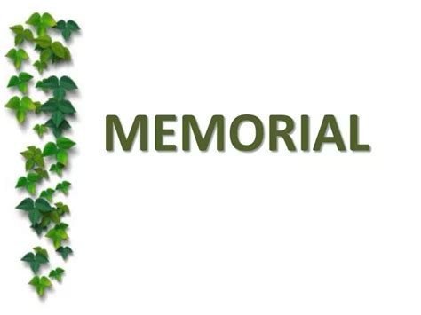 Image result for Memorial PowerPoint