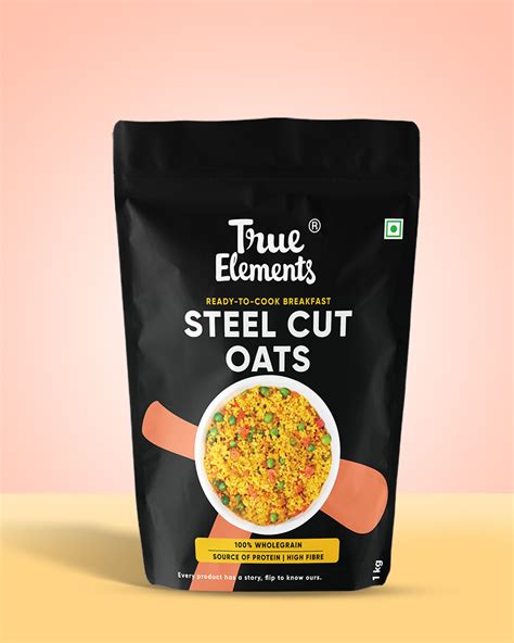 Buy Steel Cut Oats - 100% Wholegrain Oats | True Elements