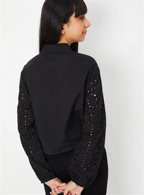 Buy Girls Schiffili Shirt-style Top Online at just Rs. 699.0 ...