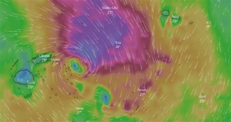 Tropical Cyclone Tino batters Fiji, two missing | Skymet Weather Services