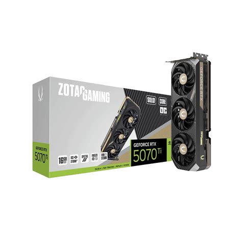 RTX 5070 Ti SOLID CORE OC 16GB GDDR7 White Graphics Card | Bitkart