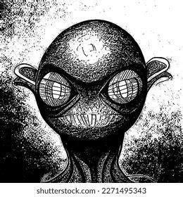 Image result for Alien Line Drawing