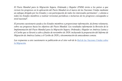Costa Rica - Cuestionario voluntario (Revisión Regional: América Latina ...