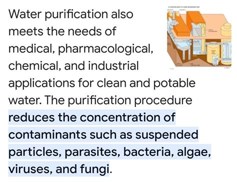 Explain the importance of water treatment and the methods used for ...