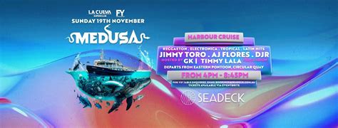 MEDUSA // Latin Boat Party // Discounted Tickets // Sydney VIP List ...