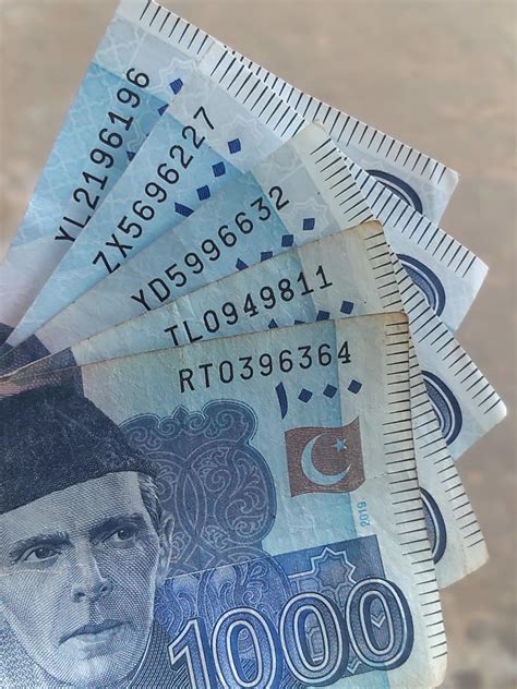 Pakistani Rupees, Pakistani currency notes, 1000 Rupees.Pakistani ...