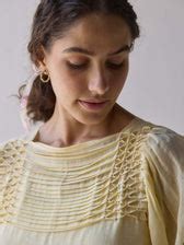 Flow Pleat Summer Style Midi Dress | Buna Studio