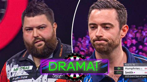 Grand Slam of Darts: Luke Humphries and Gerwyn Price set up semi-final ...