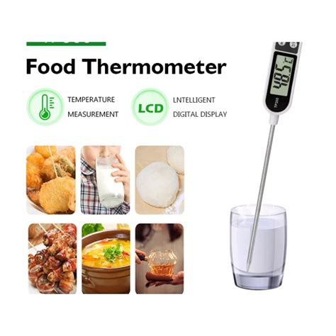 VTP300 Food Thermometer, Digital Cooking Instant Read Meat Kitchen ...