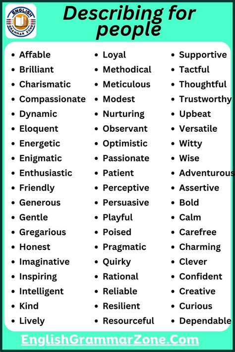 Image result for Using Describing Words
