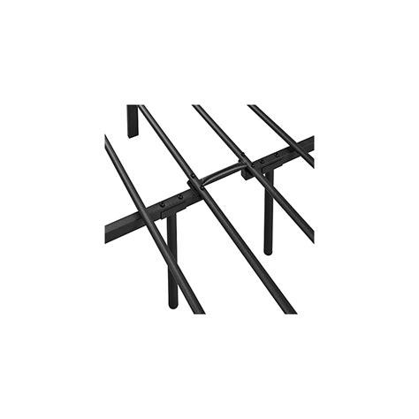 Buy Topeakmart Wrought Iron Queen Bed Frame,Metal Black Platform with ...