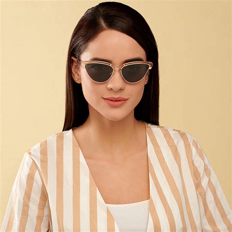 Buy Brown Transparent Full Rim Cat Eye John Jacobs JJ Tints JJ S13869 ...