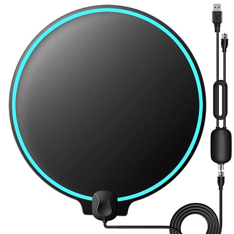 TV Antenna, Indoor Digital HDTV Television Antenna Freeview 4K 1080P HD ...